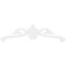 Ekena Millwork Pitch Florence Architectural Grade PVC Gable Pediment, 36"W x 10 1/2"H x 1"P (7/12) GPP036X011X100FLO - alternate 4